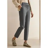 Cecil Dames Casual broek - Grijs - XXL
