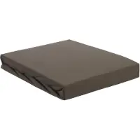 Beddinghouse - Jersey - Topper Hoeslaken - 160x220 cm - Warm grijs