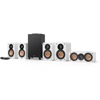 Teufel ULTIMA 20 CONCEPT Surround "5.1-Set" Home cinema Wit