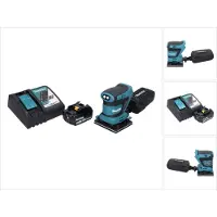 Makita DBO 480 RF1 accu-excentrische schuurmachine 18 V 112 x 102 mm + 1x accu 3,0 Ah + oplader