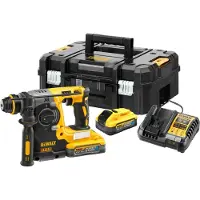 DeWalt DCH273H2T-QW Accu Boorhamer SDS-Plus 18V XR - Inclusief 2x 5.0Ah POWERSTACK Accu's - 2,1 Joule - Koolborstelloos - In TSTAK Koffer - 5054905301131