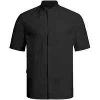 Greiff 5573 Koksbuis Korte Mouwen Blinde Knoopsluiting Fairtrade Gastro | Maat: M