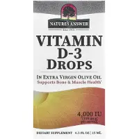 Natures Answer Vitamine D3 2000IU druppels (15 ml)