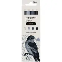 Copic Ciao Shade markerset Dark Cool Grey (4 stuks)