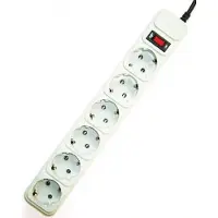 24hShop Surge protector, 6 sockets, 10 ft