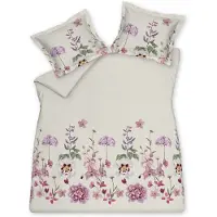 Vandyck Serene Flower Dekbedovertrekset Offwhite - 140 x 200/220 cm