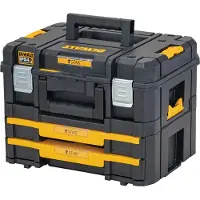 DeWalt DWST83395-1 TSTAK-Box II Combokit Gereedschapskoffer Met Twee Ondiepe Lades