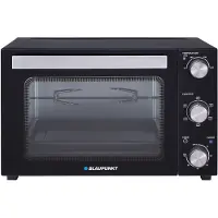 Blaupunkt EOM601, 45 liter, 1800 watt, Vrijstaand, Zwart, Roestvrij staal, Draaibaar, Glas