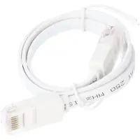 Pro UTP CAT6 platte netwerkkabel | PVC | wit | 20 meter