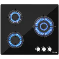 IsEasy Mgbg-603 65 Cm Gaskookplaat 3 Branders