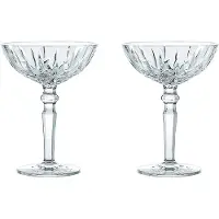 Nachtmann Noblesse Cocktail Glass Set Of 2 - Martiniglazen & cocktailglazen Clear - 100831