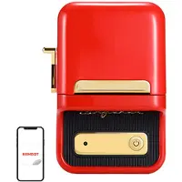 Niimbot B21S Labelprinter - rood - bluetooth - printbreedte 25-50mm - direct thermisch - 203dpi - 1200mAh