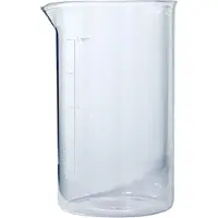 Aerolatte Universele Vervangende Karaf van Borosilicaatglas voor French Press Koffiezetapparaten, 5-kops, 20-ounce Capaciteit (20 oz 600 ml)