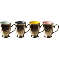 Pols Potten Mok Legacy Gold (Set van 4)