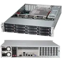 Supermicro CSE-826BAC12-R1K23LPB computerbehuizing Rack Zwart 1200 W