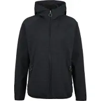 Stoic - Women's MerinoFleece335 MMXX. Lulea Zip Hoody - Fleecevest XS, zwart