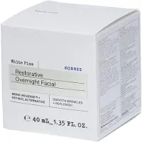 Korres Witte Den Regenererende Nachtcrème voor het Gezicht | 40 ml