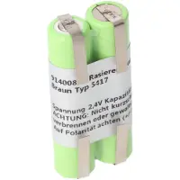 AccuCell -batterij geschikt voor Braun Series 7 Bart Trimmer-batterij BT7050, BT 7050