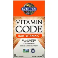 Garden of life - Vitamin Code Ruwe Vitamine C - 60 veganistische capsules