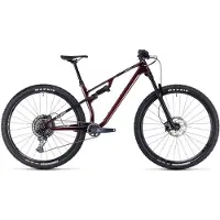 Cube AMS One11 C:68X Pro 29 Volledig geveerde MTB Sram GX Eagle 12S 29'' Liquid Red Carbon 2023 || Maat: L / 176-186 cm
