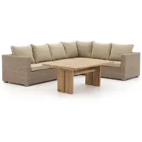 Intenso furniture + 10% kassakorting | Intenso Carpino/ROUGH-L dining loungeset 3-delig rechts