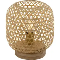 Globo Rotan Vloerlamp Mirena 27cm Hoog