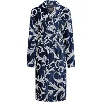 Pastunette Donkerblauwe velours badjas | Maat L