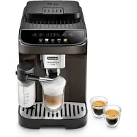De'Longhi volautomatische koffiemachine Magnifica Evo ECAM 293.61.BW, voor bonen/poeder, 1450 W, tot 1,8 l/250 g, melkopschuimer, bruin