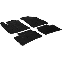 Autostyle Rubbermatten Hyundai i10 2014- (T profiel 4-delig + montageclips) voor o.a. HYUNDAI
