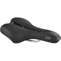 Selle Royal Fietszadel Ellipse Moderate - Urban Life - zwart
