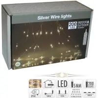 Enzo LED draadverlichting 200 leds ww 10 strengen van 2meter 5546850