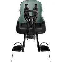Bobike Exclusive Evolve mini - peppermint - fietsstoeltje - kinderzitje - voorzitje - fietszitje - voor stuurbuis van een fiets of e-bike