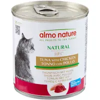 Almo nature HFC Natural tonijn en kip natvoer kat (280 g) 6 x 280 g