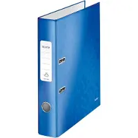 Leitz WOW ordner blauw, rug van 5,2 cm - 2 stuks