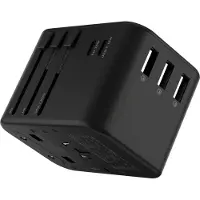 Rolling Square Travel Adapter 45W