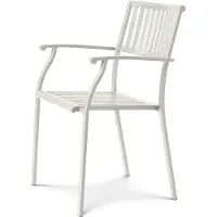 Ethimo Elisir Fauteuil - Tuinstoelen Aluminium Lily White - EIPDB31