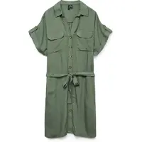 Vero Moda Blousejurk 'VMBumpy' groen