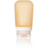 Human Gear - GoToob+ - reisflesje - flacon - lichtgewicht - lekvrij - Medium - 74ML - Orange
