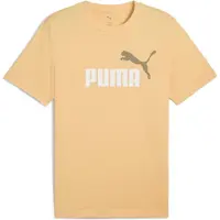 Puma ESS 2 COLOR No. 1 Logo Tee Heren sportshirt - Almost Apricot