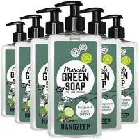 Marcel's Green Soap 6x Handzeep Bergamot & Black Pepper 500 ml