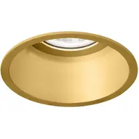 Wever & Ducre Deeper 1.0 LED Spotlight - Inbouwspot voor Valse Plafond Gold | 3000 K | Standard 34°