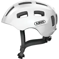 ABUS Fietshelm Kind - - YOUN-I 2.0 - Wit - Veiligheid - Modern ontwerp