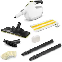Kärcher SC 1 Multi & Up Stoomreiniger - 4-in-1 stoomreiniger - Opwarmtijd 30 sec. - 1300 W - Oppervlakteprestatie 30 m² - Reservoir 200 ml