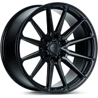 Vossen HF6-1 22x9.5 / 6x139.7 / ET20 / Deep Face / 106.1 - Satin Black Wheel