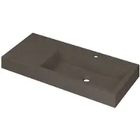Ink Wastafel Momento 1000x450x90 mm Quartz beton 3421439