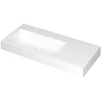Ink Wastafel momento 1000x450x90 mm mat wit 3421335