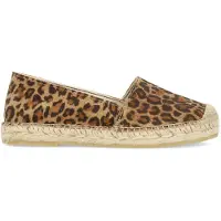 Manfield Leopard suède espadrilles | Maat 36
