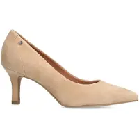 No Stress Beige suède pumps | Maat 41