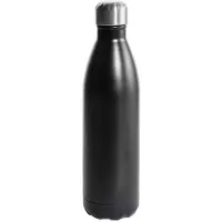 Sagaform To Go stalen fles 75 cl. zwart