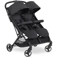 Hauck Swift x Duo - Tweeling- en duobuggy - Compact opvouwbaar - Black